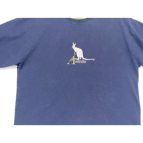 Stewart Merrett Australia T-Shirt Men's Size Large Blue Short Sleeve - Picture 5 of 8